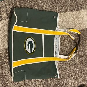 Concept One Green Bay Packers shoulder tote bag EUC